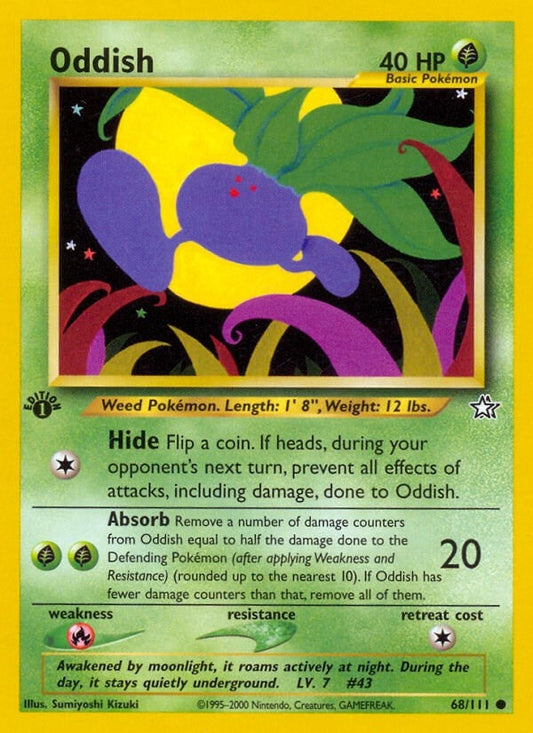 Image for Oddish (068/111) - Pokemon
