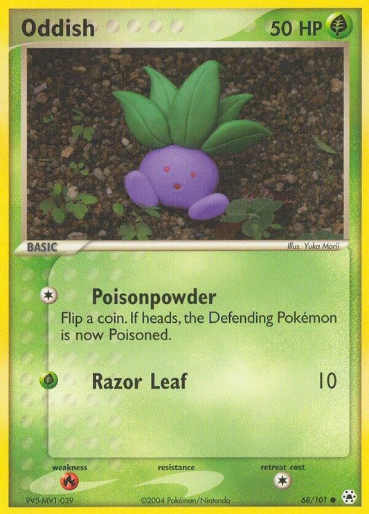 Image for Oddish (68/101) - Pokemon