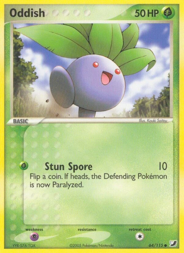 Image for Oddish (64/115) - Pokemon
