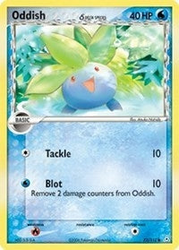Image for Oddish (Delta Species) (73/110) - Pokemon