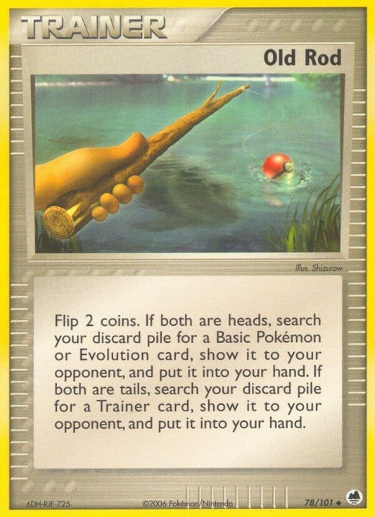 Image for Old Rod (78/101) - Pokemon
