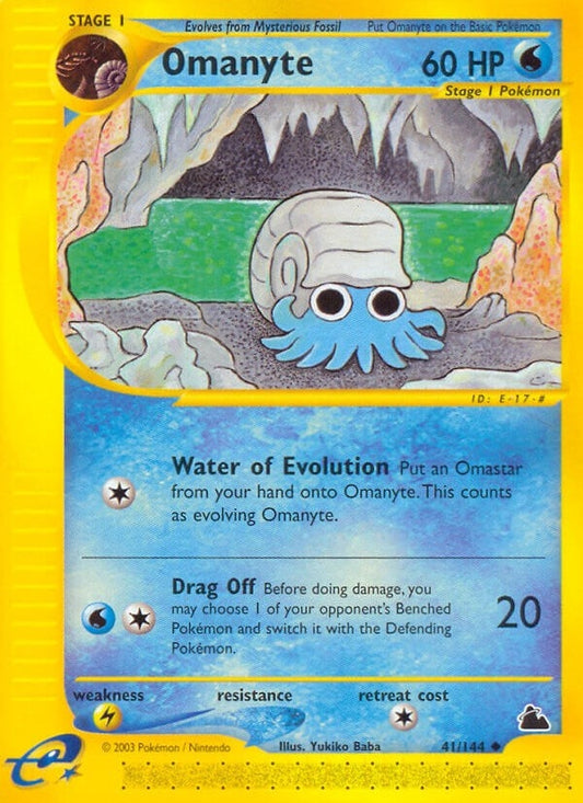 Image for Omanyte (041/144) - Pokemon