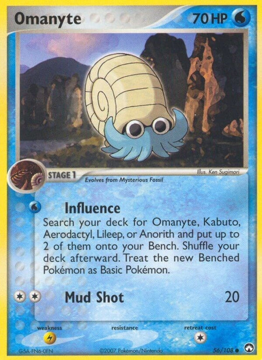 Image for Omanyte (56/108) - Pokemon