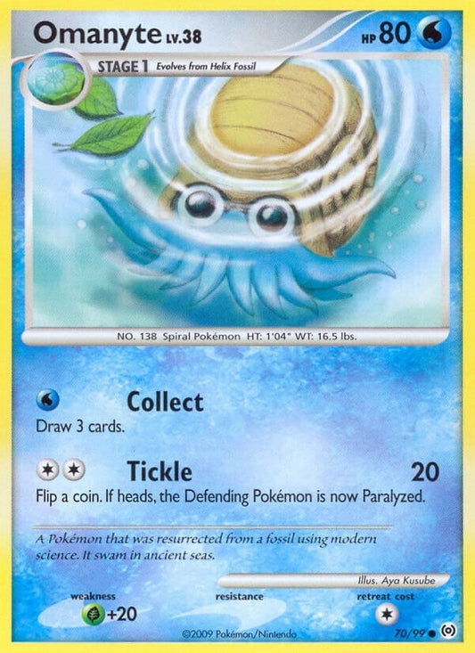 Image for Omanyte (70/99) - Pokemon