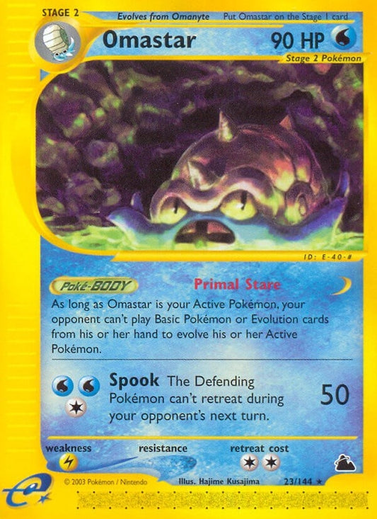Image for Omastar (023/144) - Pokemon