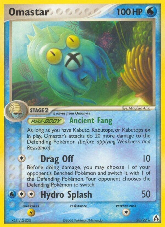 Image for Omastar (23/92) - Pokemon