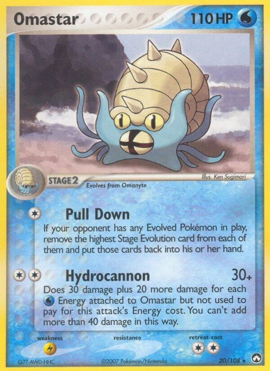 Image for Omastar (20/108) - Pokemon