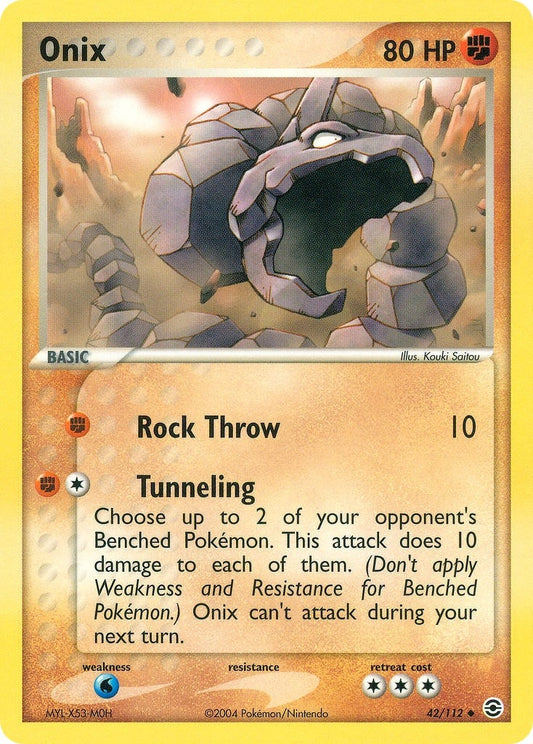 Image for Onix (42/112) - Pokemon