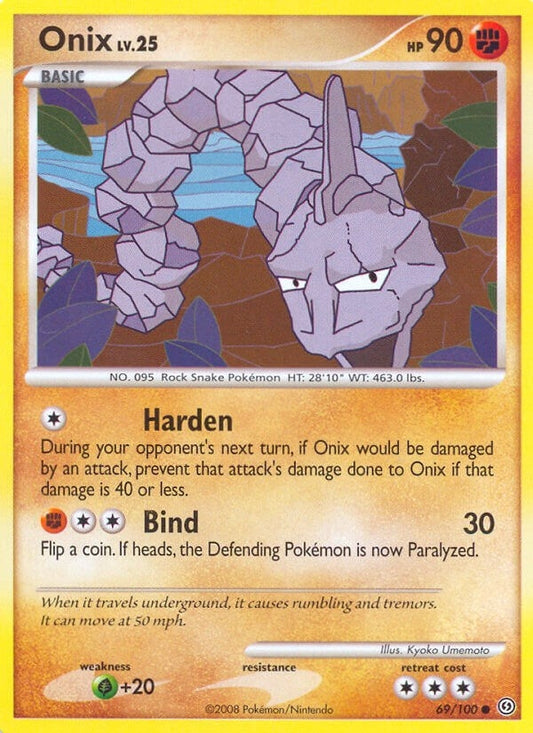 Image for Onix (69/100) - Pokemon