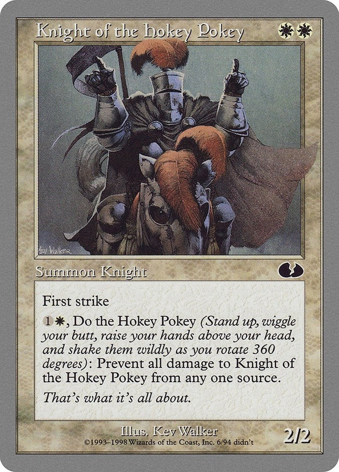 Image for Knight of the Hokey Pokey (6) - Magic: The Gathering