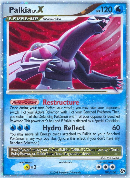 Image for Palkia LV.X (106/106) - Pokemon