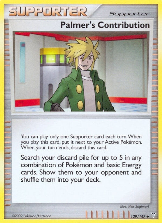 Image for Palmer's Contribution (139) - Pokemon