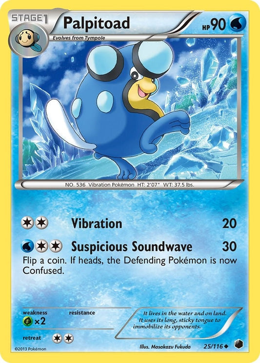 Image for Palpitoad (25/116) - Pokemon