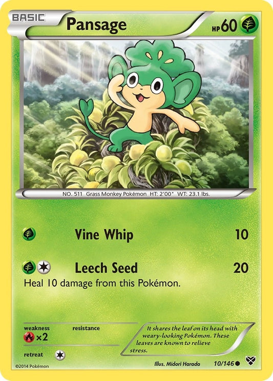 Image for Pansage (10/146) - Pokemon