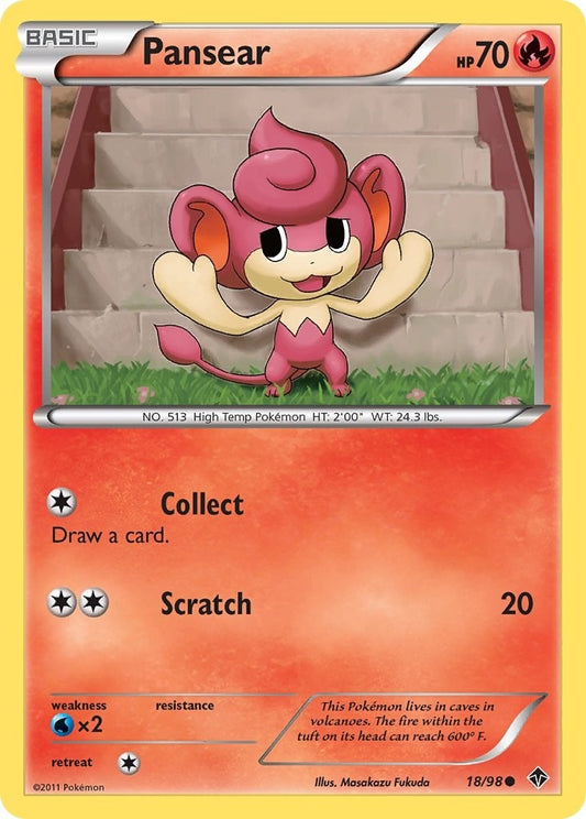 Image for Pansear (18/98) - Pokemon