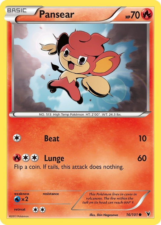 Image for Pansear (16/101) - Pokemon