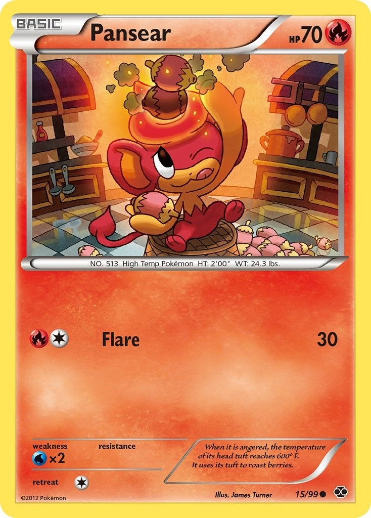 Image for Pansear (15/99) - Pokemon