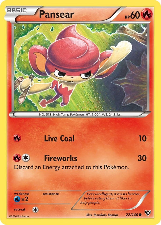 Image for Pansear (22/146) - Pokemon