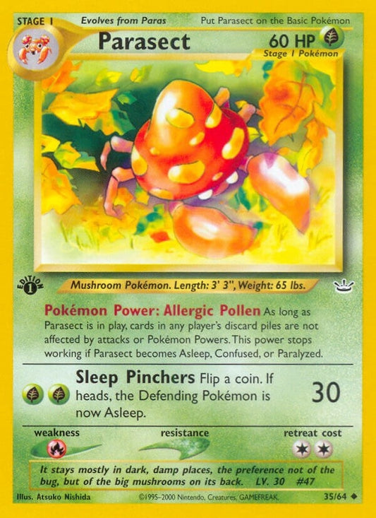 Image for Parasect (35/64) - Pokemon