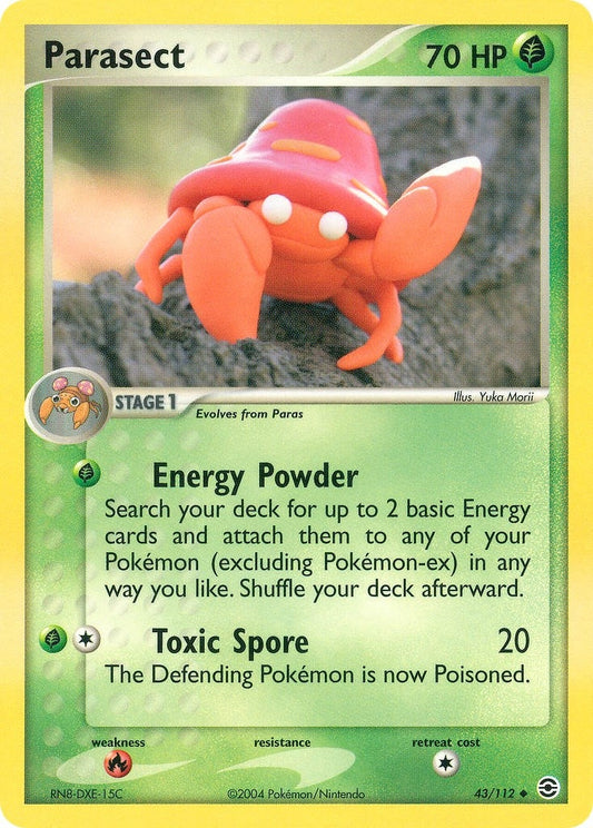 Image for Parasect (43/112) - Pokemon