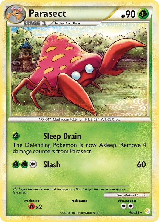 Image for Parasect (48/123) - Pokemon