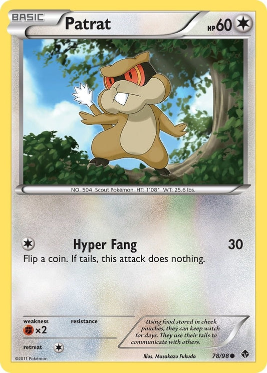 Image for Patrat (78/98) - Pokemon