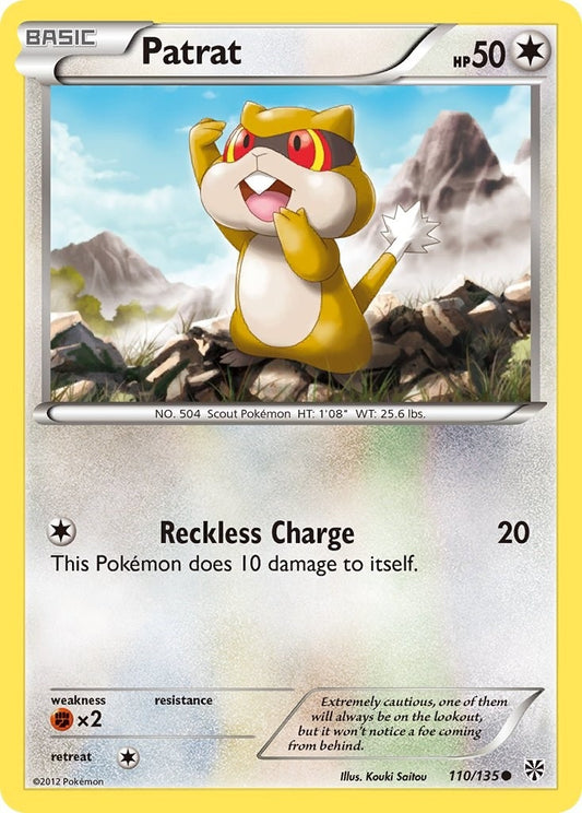 Image for Patrat (110) (110/135) - Pokemon