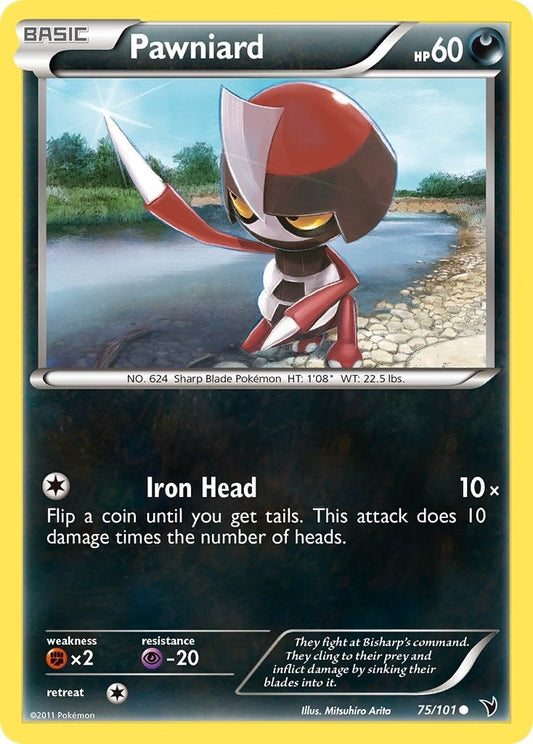 Image for Pawniard (75) (75/101) - Pokemon