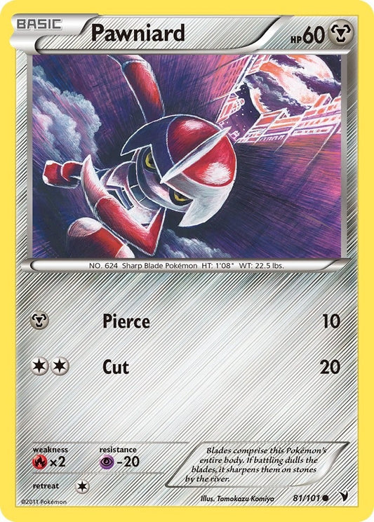 Image for Pawniard (81) (81/101) - Pokemon