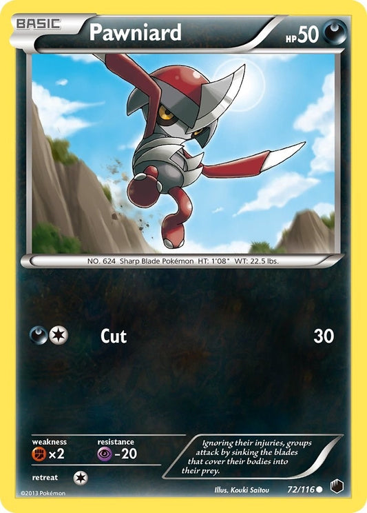 Image for Pawniard (72) (72/116) - Pokemon
