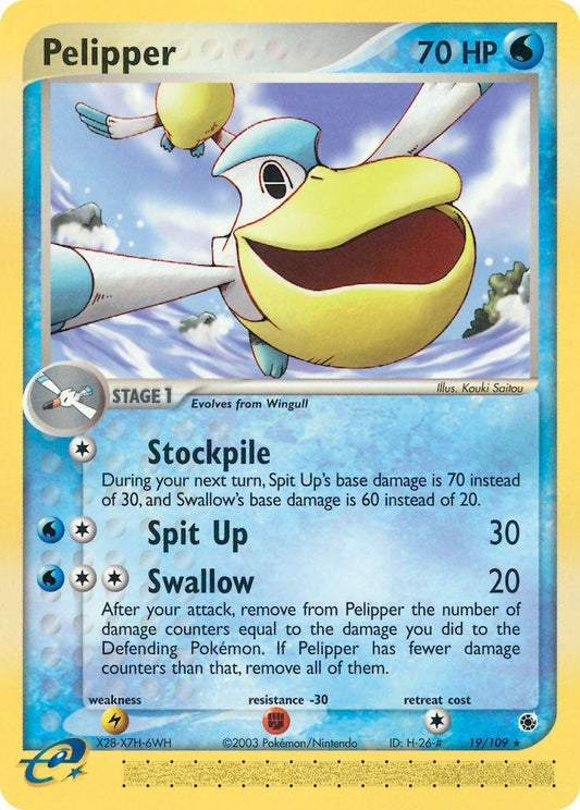 Image for Pelipper (19/109) - Pokemon