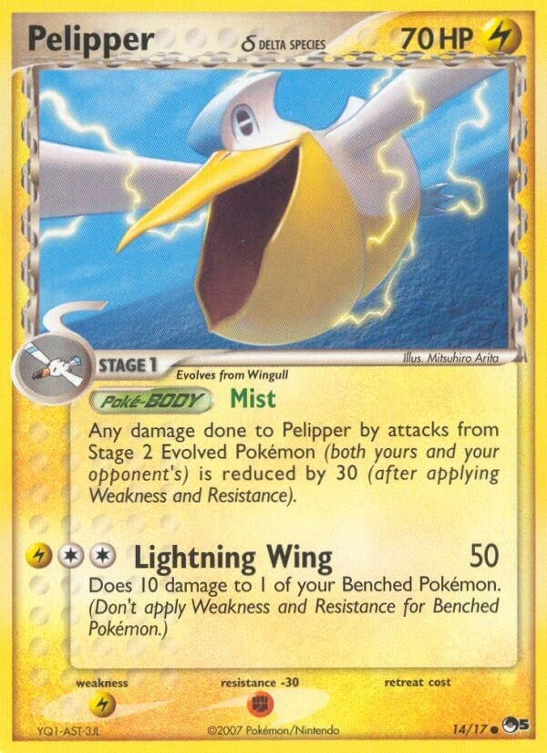 Image for Pelipper (Delta Species) (014/017) - Pokemon