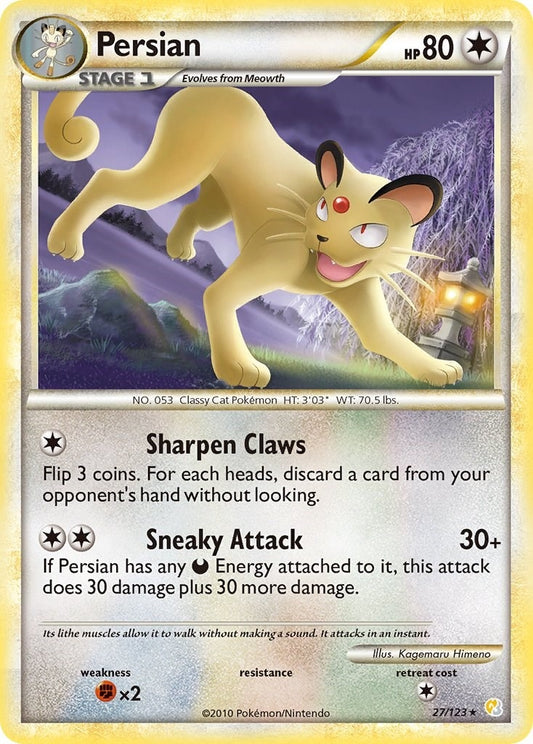 Image for Persian (27/123) - Pokemon