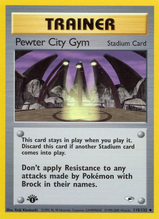 Image for Pewter City Gym (115/132) - Pokemon