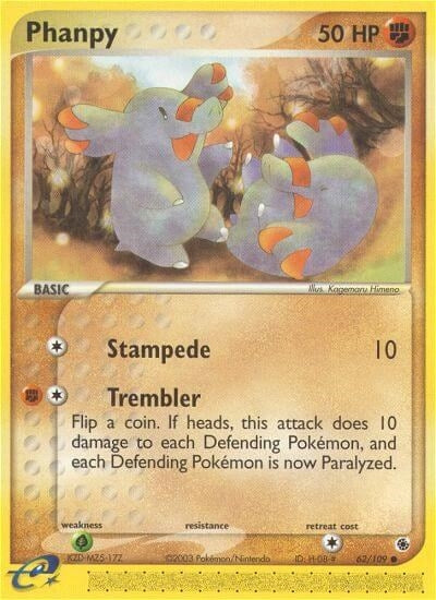Image for Phanpy (62/109) - Pokemon
