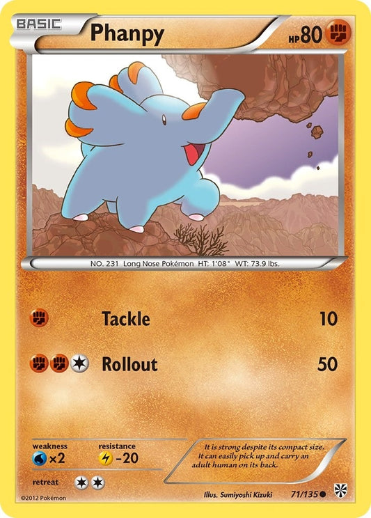 Image for Phanpy (71/135) - Pokemon
