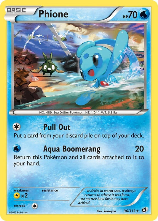 Image for Phione (36/113) - Pokemon