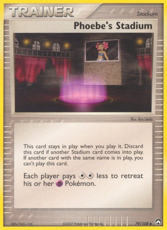 Image for Phoebe's Stadium (79/108) - Pokemon