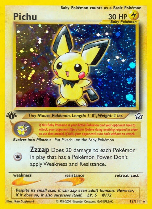 Image for Pichu (012/111) - Pokemon