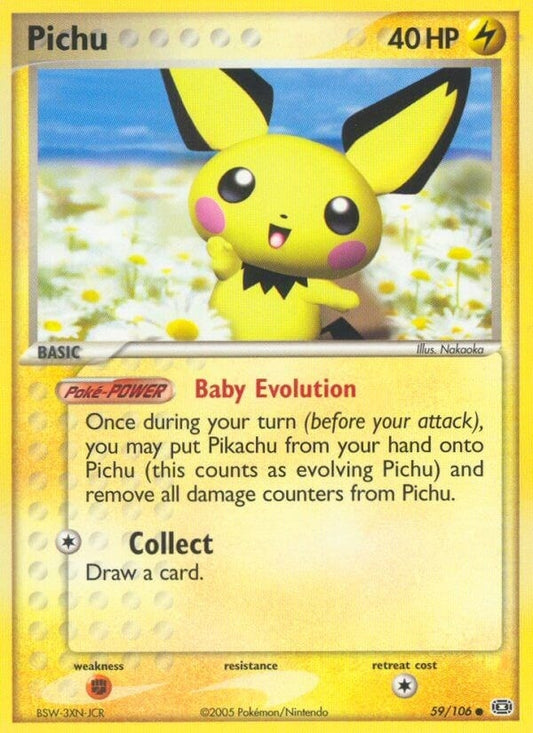 Image for Pichu (59/106) - Pokemon