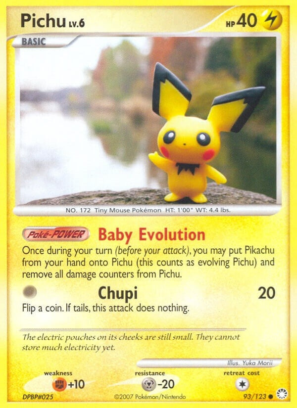 Image for Pichu (93/123) - Pokemon
