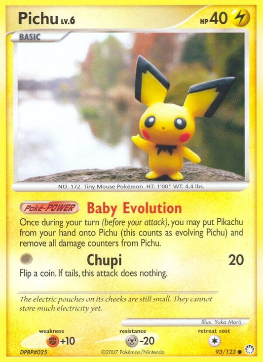 Image for Pichu (93/123) - Pokemon