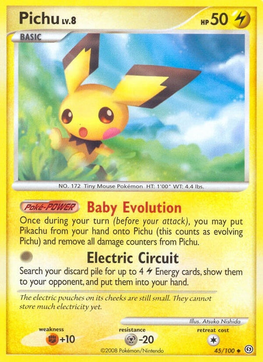 Image for Pichu (45/100) - Pokemon