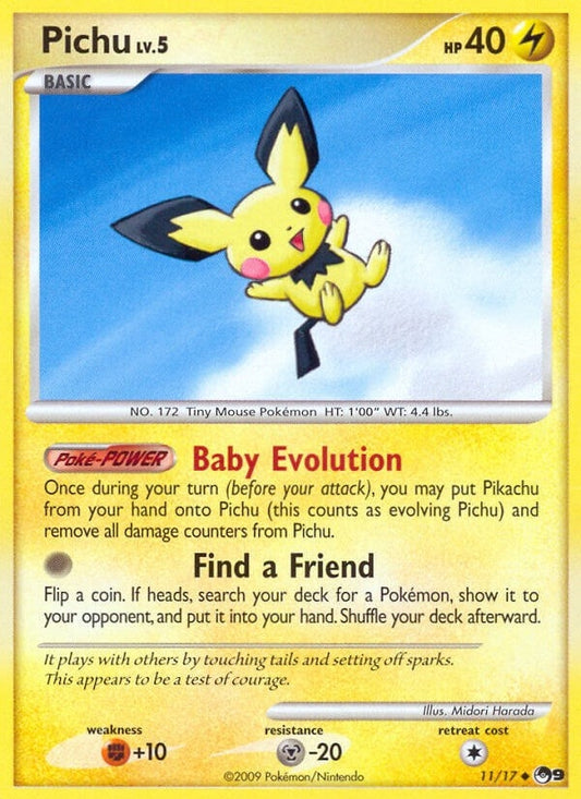 Image for Pichu (011/017) - Pokemon