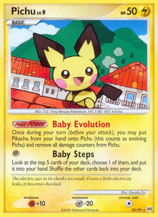 Image for Pichu (25/99) - Pokemon
