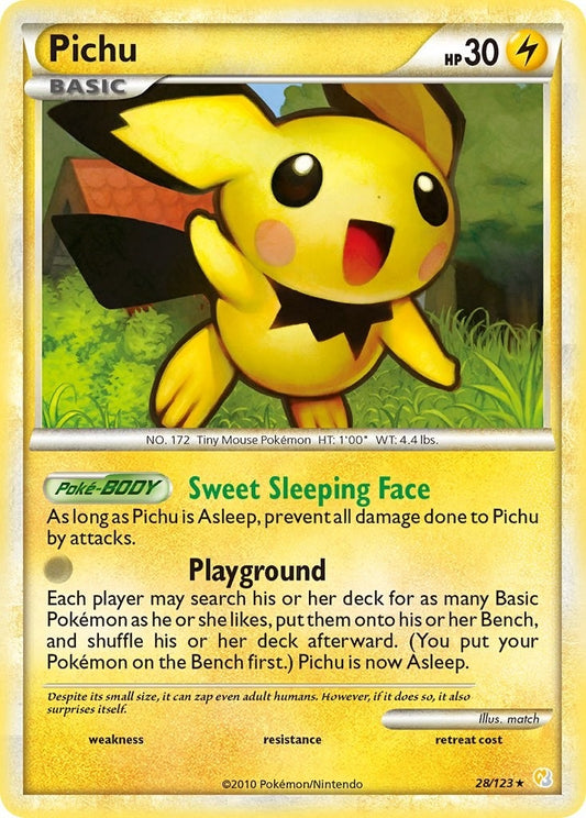 Image for Pichu (28/123) - Pokemon
