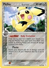 Image for Pichu (Delta Species) (76/110) - Pokemon