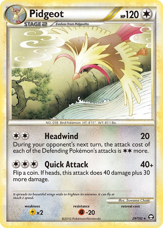 Image for Pidgeot (29/102) - Pokemon