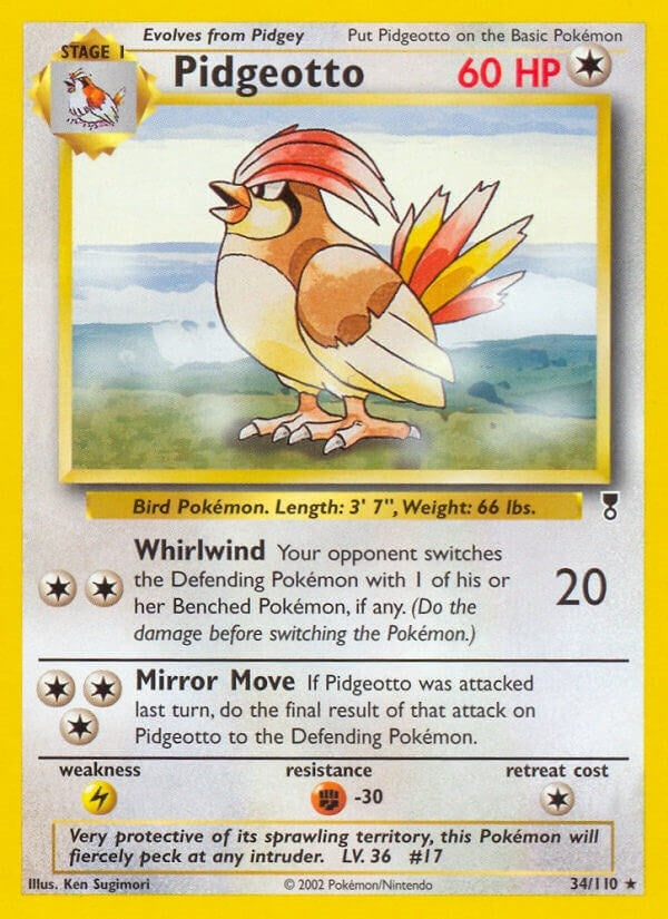 Image for Pidgeotto (034/110) - Pokemon