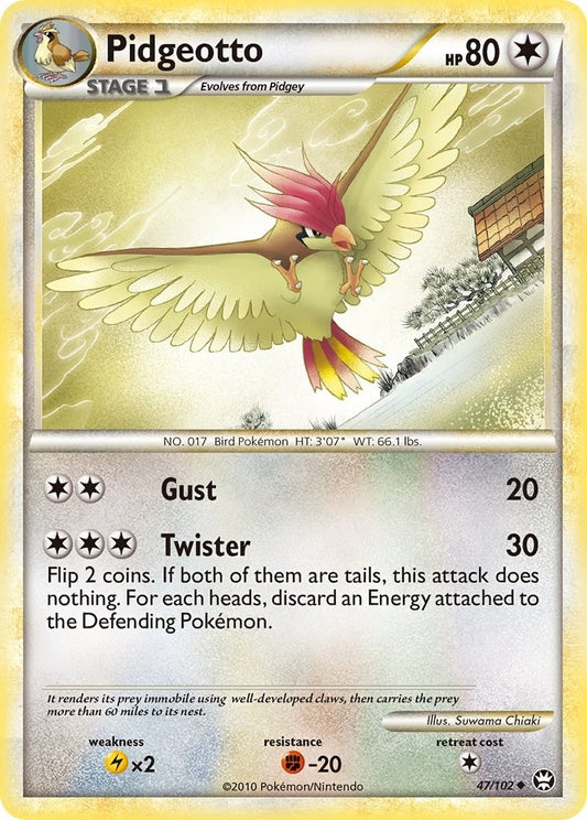 Image for Pidgeotto (47/102) - Pokemon